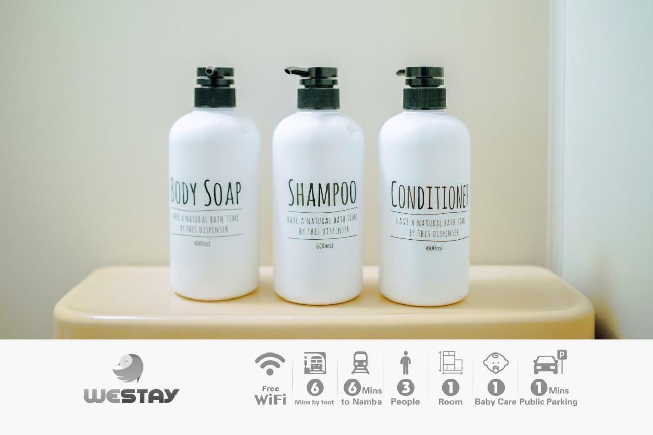 อพาร์ทเม้น Westay Designers House/6 Mins To Shinsaibashi204 โอซาก้า